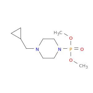 Phosphonic acid, [4-(cyclopropylmethyl)-1-piperazinyl]-, dimethyl ester