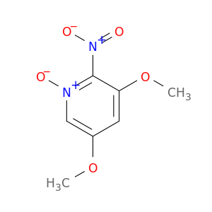 吡啶,3,5-二甲氧基-2-硝基-,1氧化物
