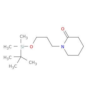 2-Piperidinone, 1-[3-[[(1,1-dimethylethyl)dimethylsilyl]oxy]propyl]-