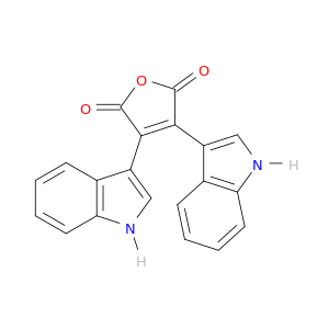 2,5-Furandione, 3,4-di-1H-indol-3-yl-