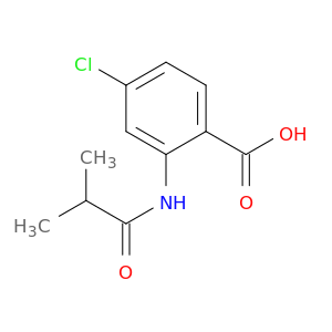 4-Chloro-2-isobutyramidobenzoic acid
