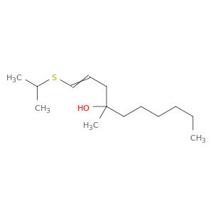 1-Decen-4-ol, 4-methyl-1-[(1-methylethyl)thio]-