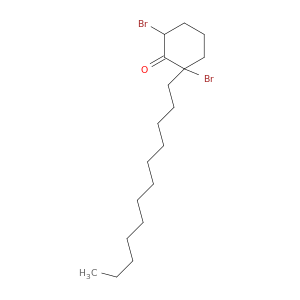 Cyclohexanone, 2,6-dibromo-2-dodecyl-