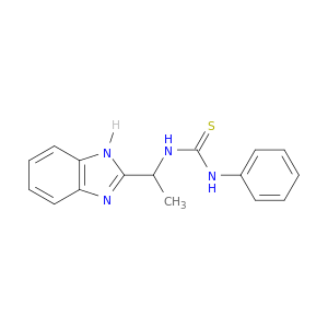 Thiourea, N-[1-(1H-benzimidazol-2-yl)ethyl]-N'-phenyl-