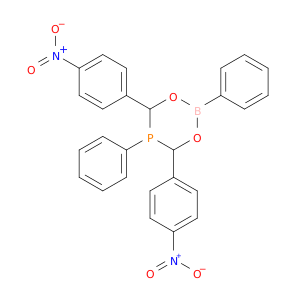 1,3,5,2-Dioxaphosphaborinane, 4,6-bis(4-nitrophenyl)-2,5-diphenyl-