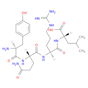 L-Leucine, L-tyrosyl-L-glutaminyl-L-arginyl-