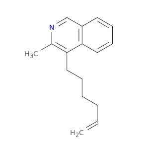 Isoquinoline, 4-(5-hexenyl)-3-methyl-