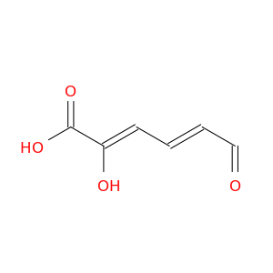2,4-Hexadienoic acid, 2-hydroxy-6-oxo-, (Z,E)-