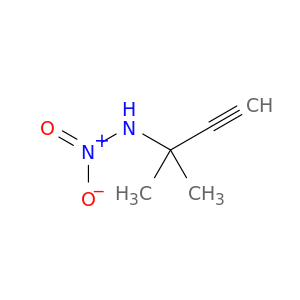 3-Butyn-2-amine, 2-methyl-N-nitro-