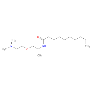 Decanamide, N-[2-[2-(dimethylamino)ethoxy]-1-methylethyl]-