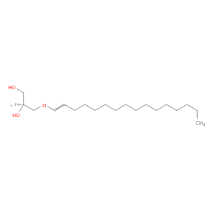 1,2-Propanediol, 3-(1-hexadecenyloxy)-, (S)-