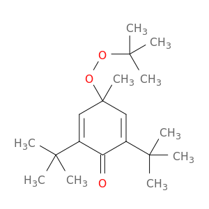 2,5-Cyclohexadien-1-one,2,6-bis(1,1-dimethylethyl)-4-[(1,1-dimethylethyl)dioxy]-4-methyl-