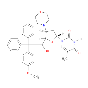 3'-MORPHOLINO-5'-(4-METHOXYTRITYL)-3'-DEOXYTHYMIDINE