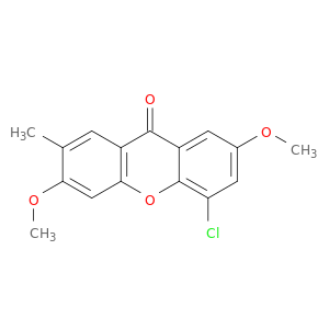 9H-Xanthen-9-one, 5-chloro-3,7-dimethoxy-2-methyl-