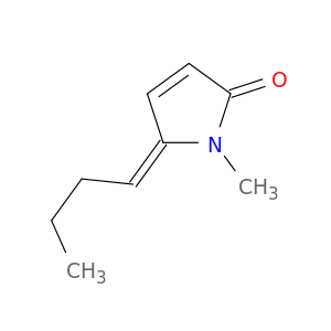 2H-Pyrrol-2-one, 5-butylidene-1,5-dihydro-1-methyl-, (E)-