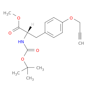 (S)-2-((叔丁氧基羰基)氨基)-3-(4-(丙-2-炔-1-基氧基)苯基)丙酸甲酯