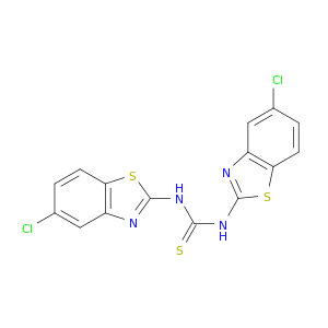 Thiourea, N,N'-bis(5-chloro-2-benzothiazolyl)-