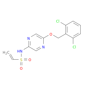 Ethenesulfonamide, N-[5-[(2,6-dichlorophenyl)methoxy]pyrazinyl]-