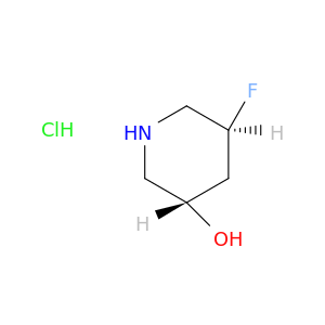 rel-(3R,5R)-5-氟哌啶-3-醇盐酸盐