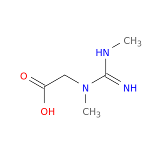 Glycine, N-[imino(methylamino)methyl]-N-methyl-