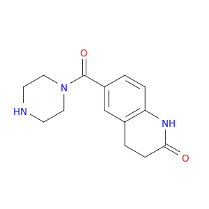 Piperazine, 1-[(1,2,3,4-tetrahydro-2-oxo-6-quinolinyl)carbonyl]-