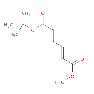 2,4-Hexadienedioic acid, 1-(1,1-dimethylethyl) 6-methyl ester, (2E,4E)-