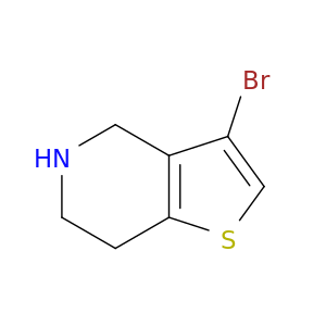 3-溴-6,7-二氢噻吩并3,2-C吡啶-5(4H)-羧酸
