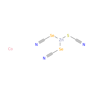 Cobalt, bis(selenocyanato)(thiocyanato)(zinc)-