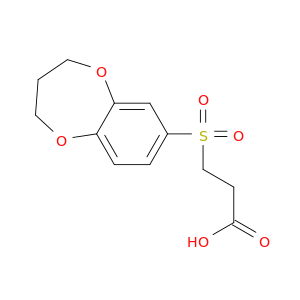 3-[(3,4-二氢-2H-1,5-苯并二氧吡啶-7-基)磺酰基]丙酸