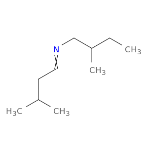 1-Butanamine, 2-methyl-N-(3-methylbutylidene)-
