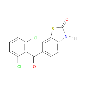 2(3H)-Benzothiazolone, 6-(2,6-dichlorobenzoyl)-
