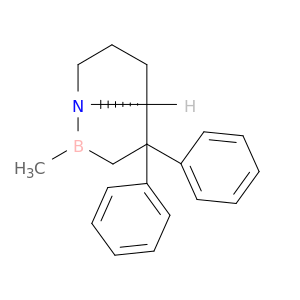 1H-Pyrrolo[2,1-e][1,2]azaborole, hexahydro-1-methyl-3,3-diphenyl-, (S)-