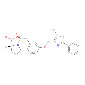 D-Proline, 1-[[3-[(5-methyl-2-phenyl-4-oxazolyl)methoxy]phenyl]acetyl]-