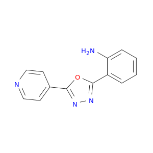 2-(5-吡啶-4-基-[1,3,4]噁二唑-2-基)-苯胺