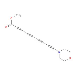 2,4,6,8-Nonatetraynoic acid, 9-(4-morpholinyl)-, methyl ester
