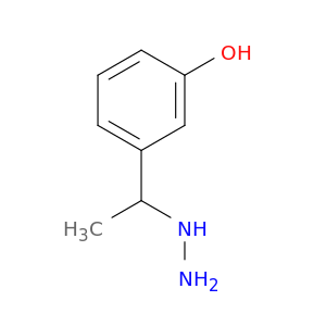3-(1-Hydrazinylethyl)phenol hydrochloride