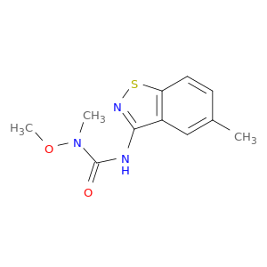 Urea,N-methoxy-N-methyl-N'-(5-methyl-1,2-benzisothiazol-3-yl)-
