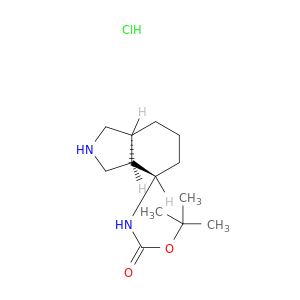 氨基甲酸,N-[(3AR,4S,7As)-octaHydro-1H-异吲哚-4-基,1,1-二甲基乙基酯,盐酸盐(1：1)