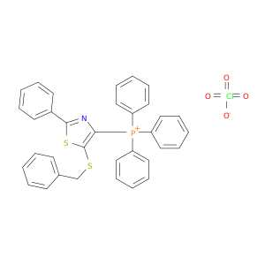 (5-BENZYLSULFANYL-2-PHENYL-THIAZOL-4-YL)TRIPHENYLPHOSPHONIUM PERCHLORATE