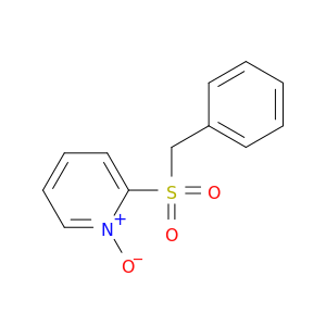 Pyridine, 2-[(phenylmethyl)sulfonyl]-, 1-oxide