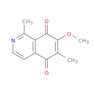 5,8-Isoquinolinedione,7-methoxy-1,6-dimethyl-