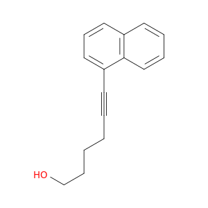 5-Hexyn-1-ol, 6-(1-naphthalenyl)-