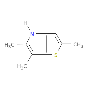 4H-Thieno[3,2-b]pyrrole, 2,5,6-trimethyl-