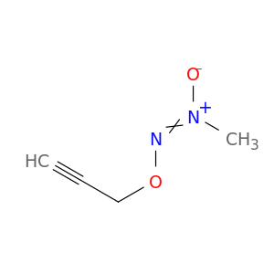 Diazene, methyl(2-propynyloxy)-, 2-oxide