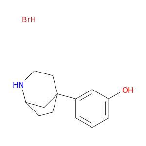 Phenol, 3-(2-azabicyclo[3.2.1]oct-5-yl)-, hydrobromide