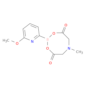 2-(6-甲氧基-2-吡啶基)-6-甲基-1,3,6,2-二唑硼烷-4,8-二酮