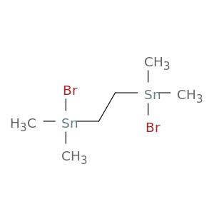 Stannane, 1,2-ethanediylbis[bromodimethyl-