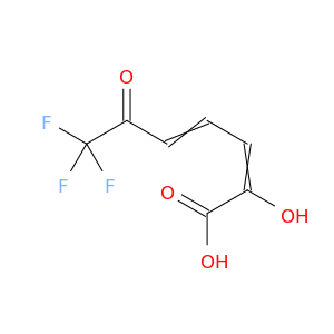 2,4-Heptadienoic acid, 7,7,7-trifluoro-2-hydroxy-6-oxo-