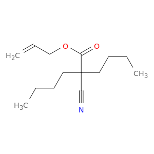 Hexanoic acid, 2-butyl-2-cyano-, 2-propenyl ester