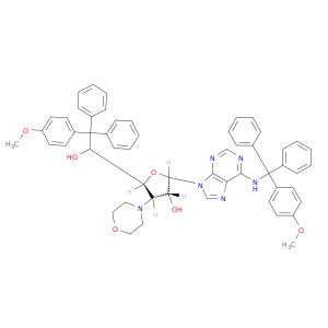3'-MORPHOLINO-5',N6-BIS(4-METHOXYTRITYL)-3'-DEOXYADENOSINE